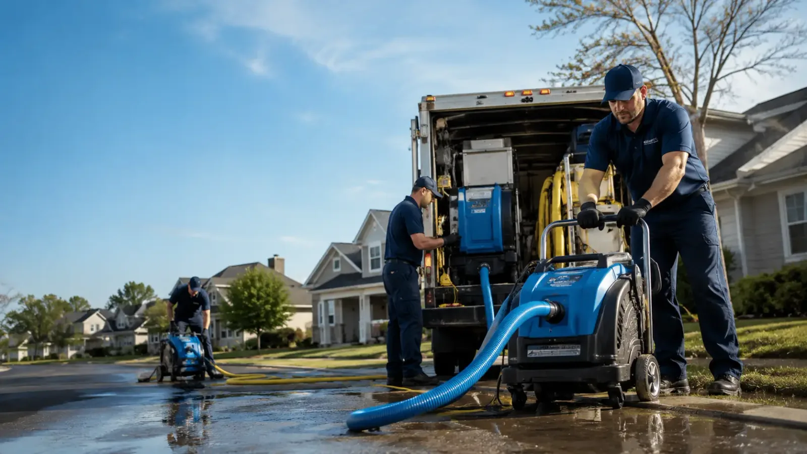 Flood Damage Cleanup in Pacific Beach, WA